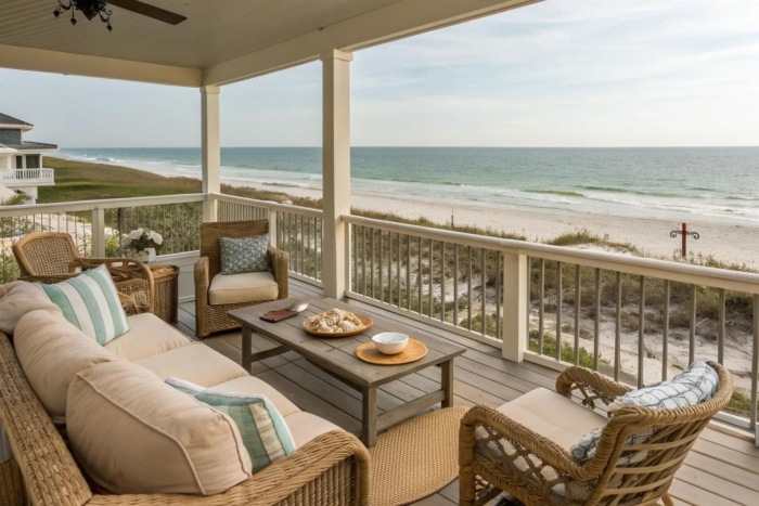 16+ Inviting Beach House Patio Ideas