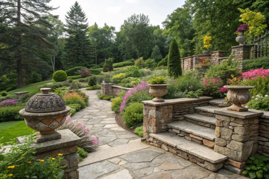 18+ Captivating Stone Garden Ideas to Transform Your Space - Mobilestone Styles Green Ideas By Occasion