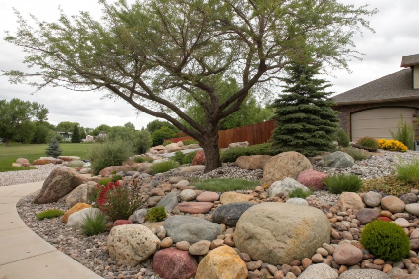 Surrounding Rocks 18+ Creative Landscaping Ideas Around Trees with Rocks