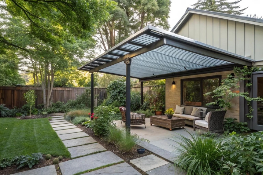 Picture of 16+ Inspiring Modern Metal House Ideas