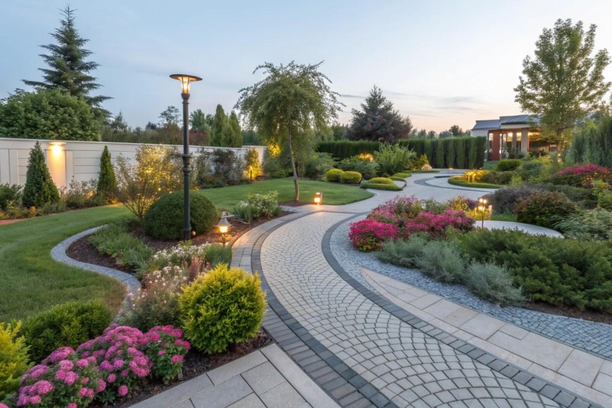 19+ Inspiring Modern Garden Paving Ideas — free download