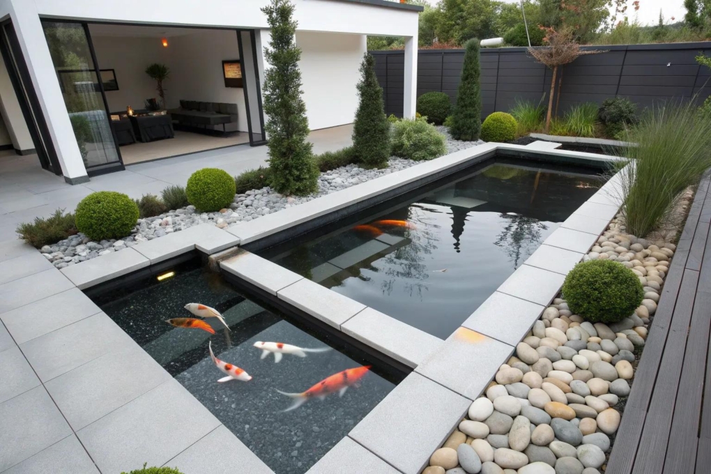 16+ Inspiring Modern Koi Pond Ideas