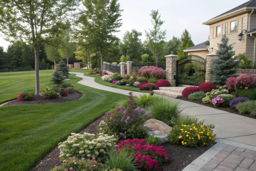 21+ Inspiring Property Line Fence Ideas