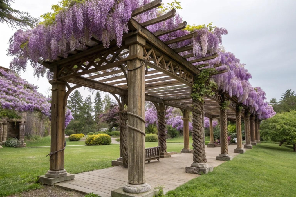 14+ Stunning Wisteria Pergola Ideas for Your Garden