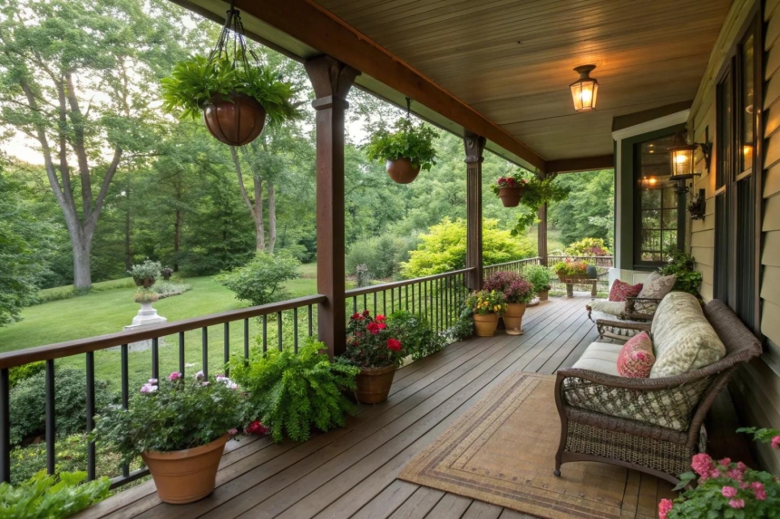 16+ Charming Wood Front Porch Ideas to Inspire You