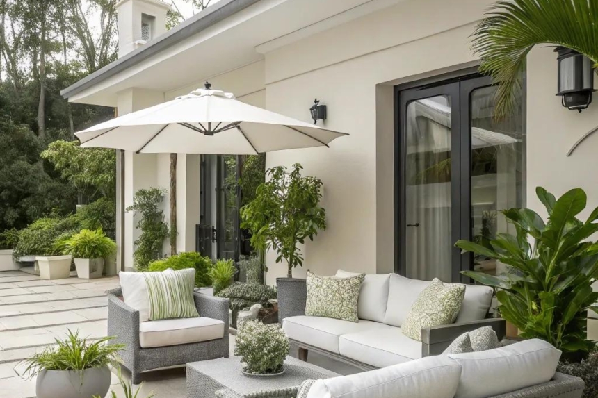 8 Inspiring L Shaped Patio Ideas For Your Home Photo Inspiration