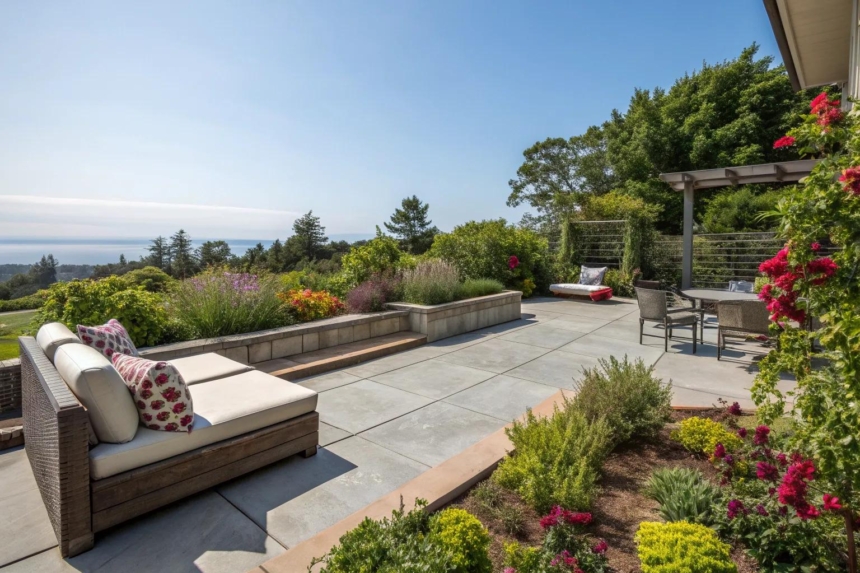 17+ Stunning Concrete Deck Ideas for Your Home