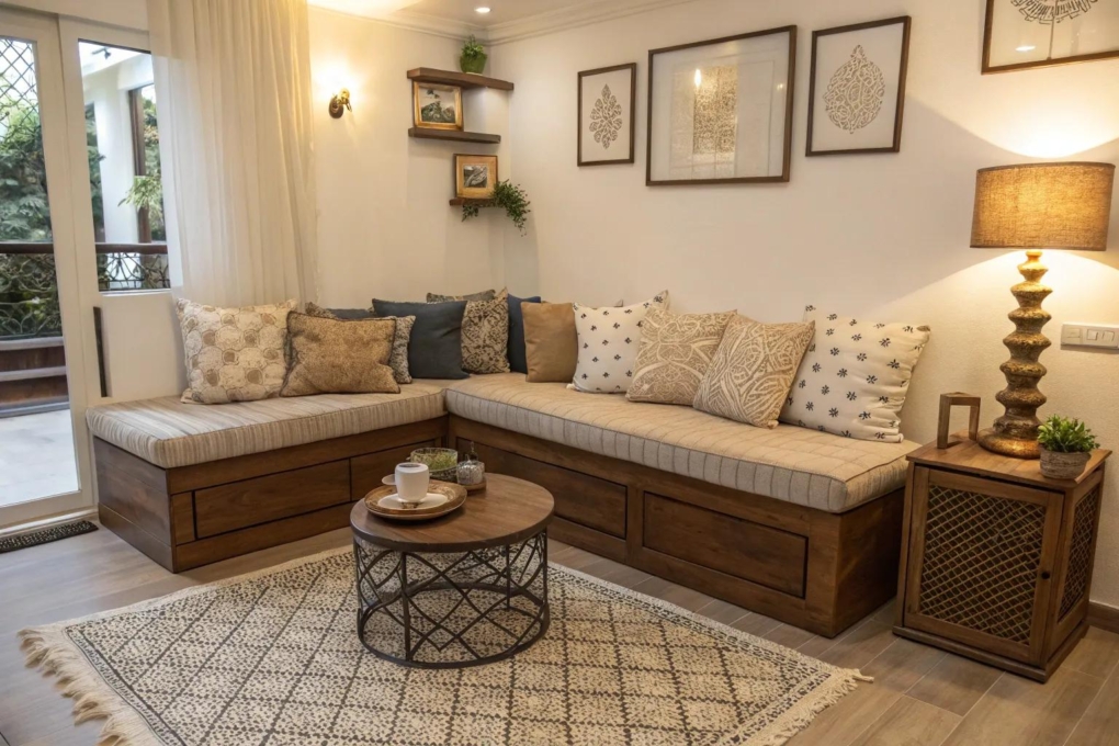 21+ Creative Corner Bench Ideas for Cozy Spaces