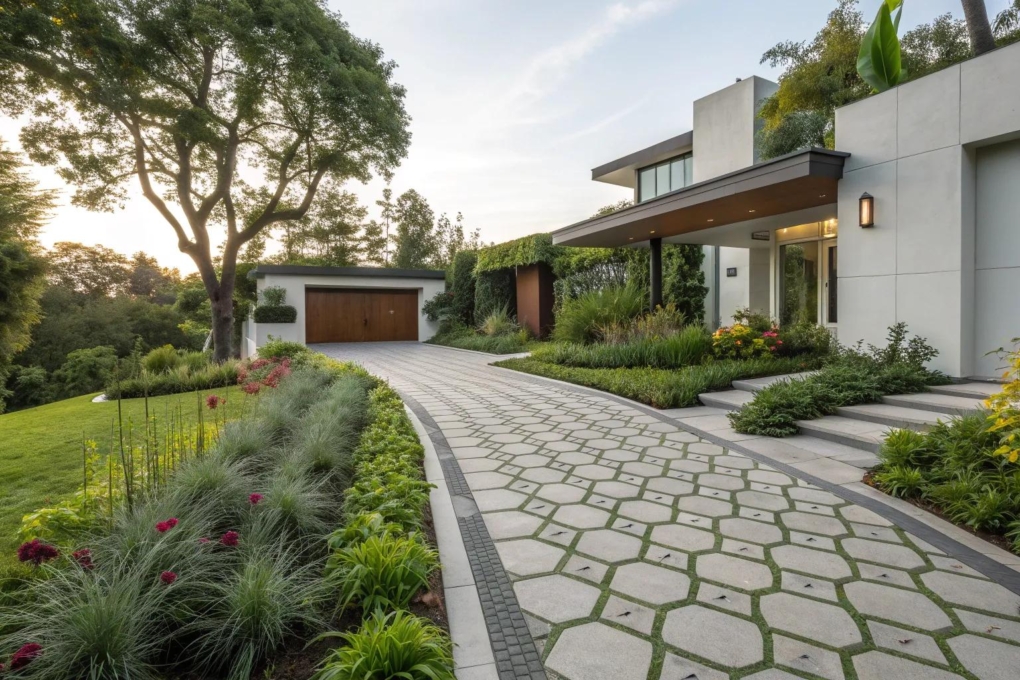 19+ Stunning Luxury Driveway Ideas to Elevate Your Home