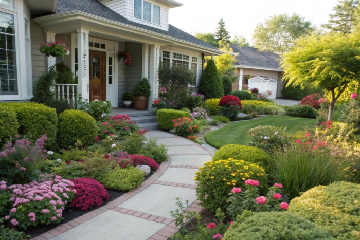 16+ Inspiring Front Yard Landscaping Ideas for Zone 6