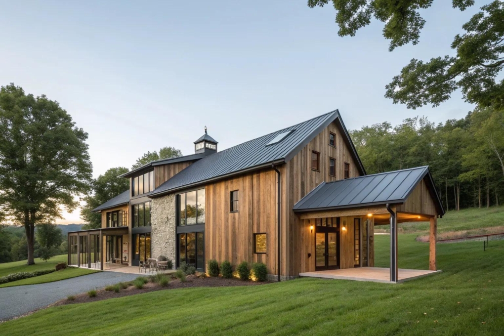 21+ Inspiring Modern Barn House Exterior Ideas