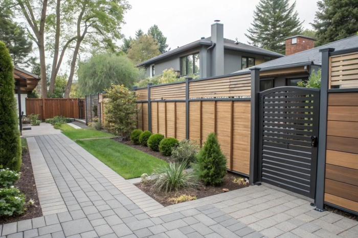 16+ Inspiring Modern Fence Design Ideas