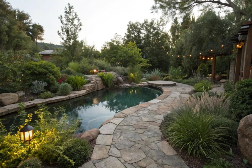 17+ Inspiring Natural Pool Design Ideas