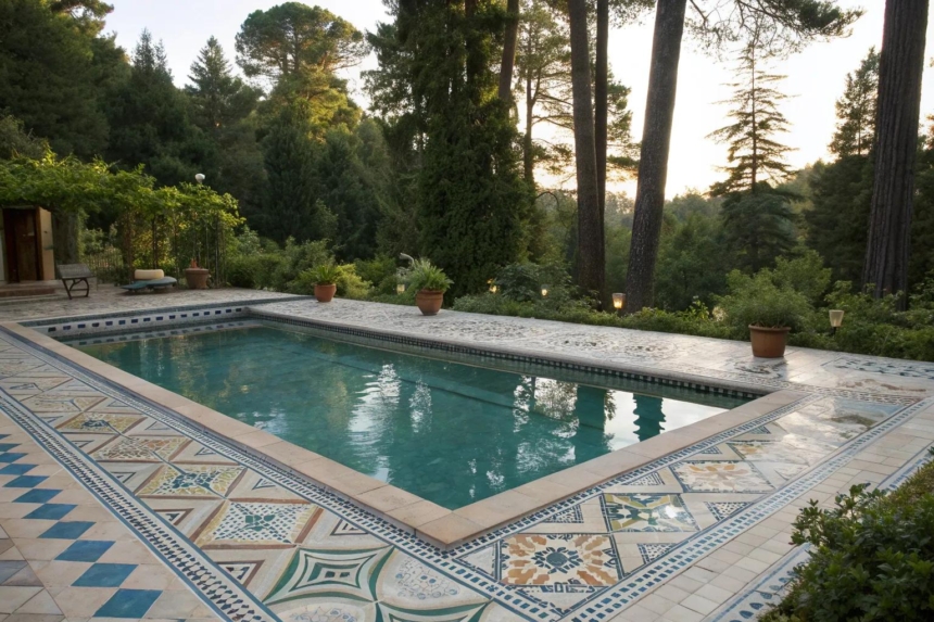 16+ Stunning Pool Mosaics Ideas to Transform Your Space