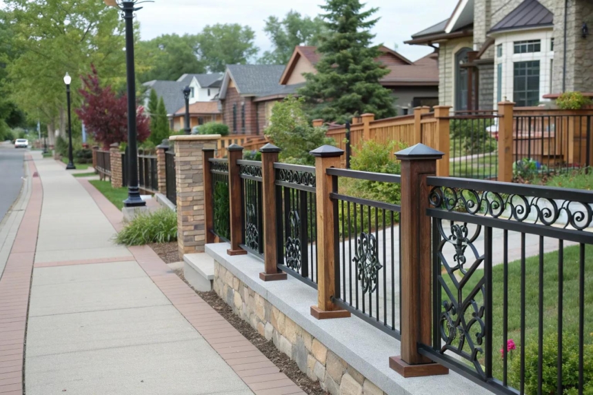 16+ Stylish Driveway Railing Ideas for Your Home - Garden.eco