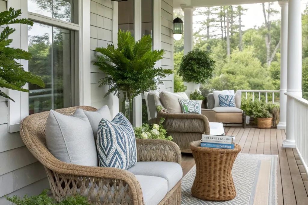 17+ Inspiring Front Porch Screen Ideas