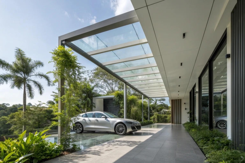 18+ Inspiring Car Porch Design Ideas