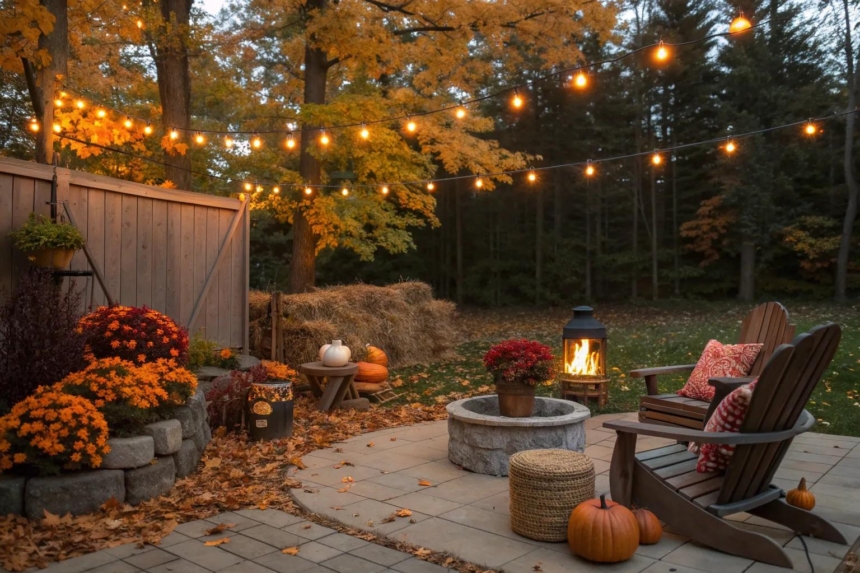 14+ Cozy Fall Backyard Ideas to Transform Your Space