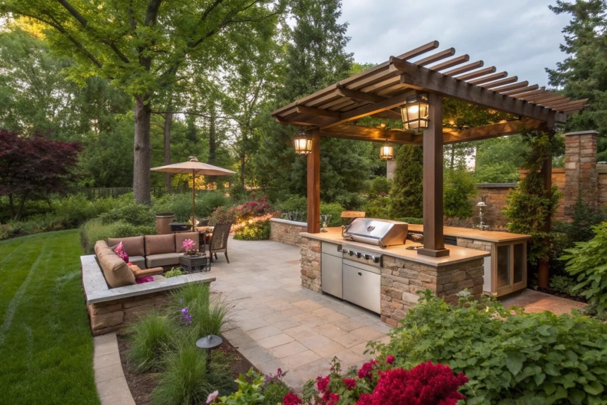 17+ Inspiring Grilling Area Ideas for Your Home