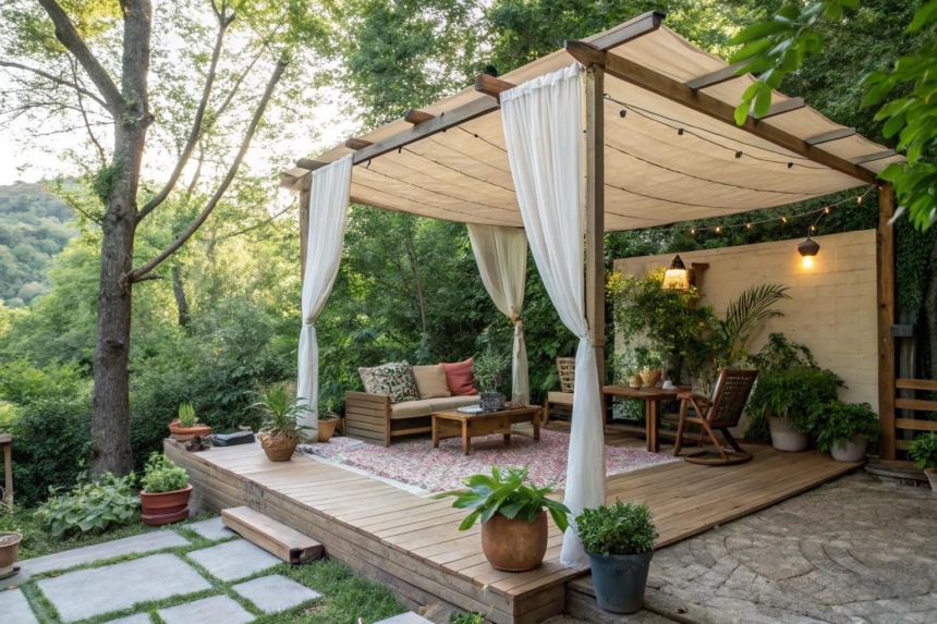 15+ Smart Inexpensive Patio Cover Ideas