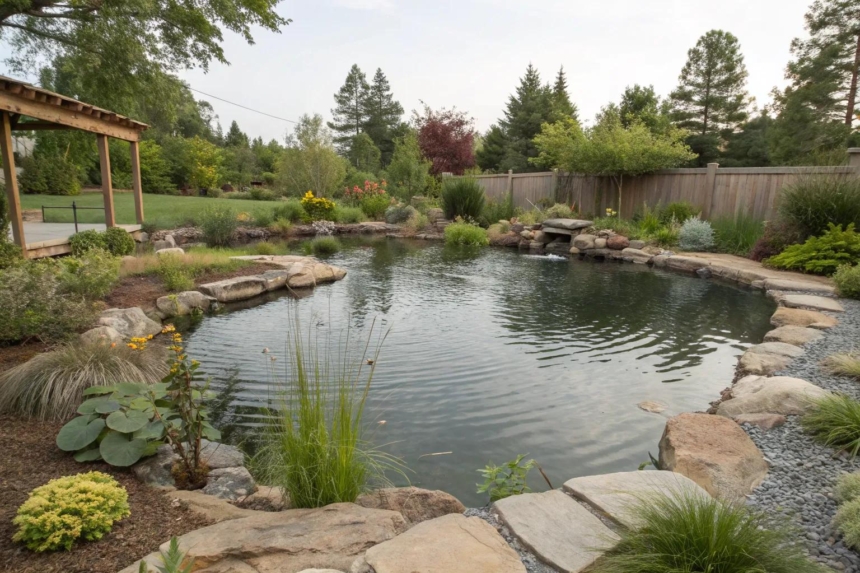 19+ Inspiring Natural Wildlife Pond Edging Ideas