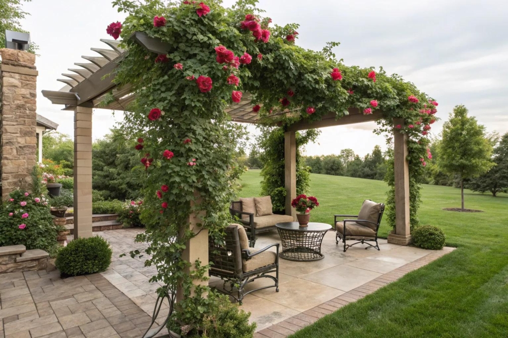 Snapshot of Simple Trellis Pergola Ideas