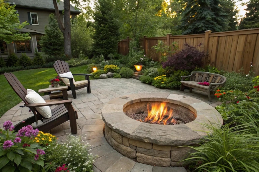 13+ Inspiring Round Fire Pit Ideas for Cozy Nights