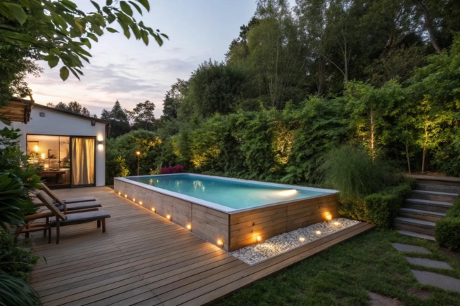 13+ Creative Semi Above Ground Pool Ideas