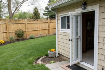 image18_backyard-for-dogs-ideas_install-a-doggie-door