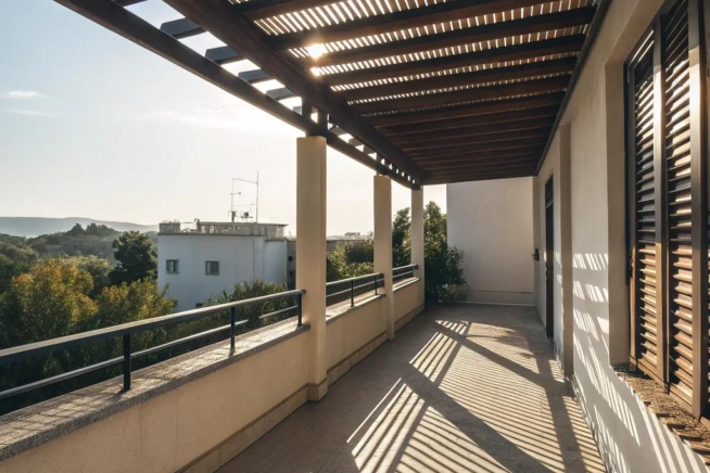 17+ Inspiring Balcony Roof Design Ideas
