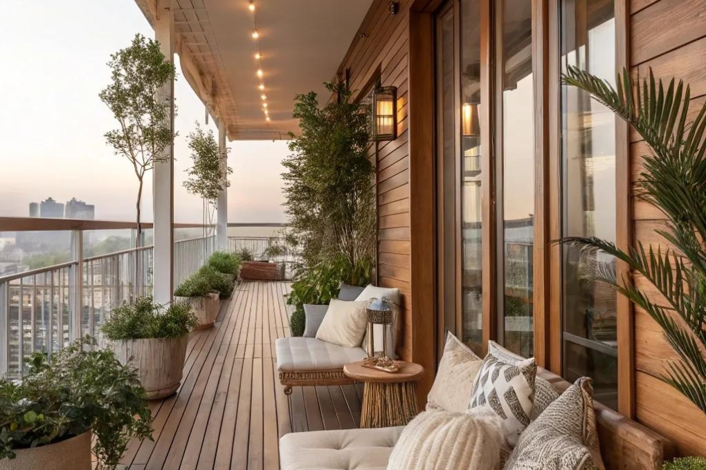 Thumbnail for High Rise Balcony Landscaping Ideas Sustainable