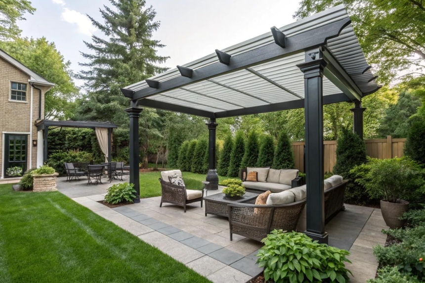 7+ Inspiring Detached Covered Patio Ideas