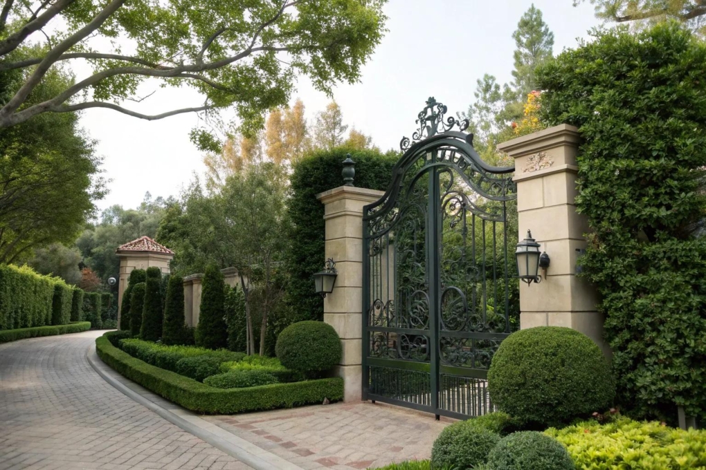 5+ Inspiring Huge Gate Ideas for Your Home