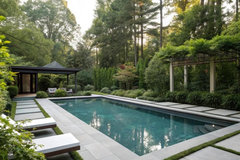 19+ Serene Zen Pool Ideas for a Tranquil Retreat