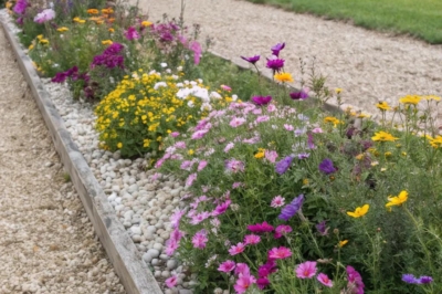 image16_pea-gravel-flower-bed-ideas_wildflower-wonderland